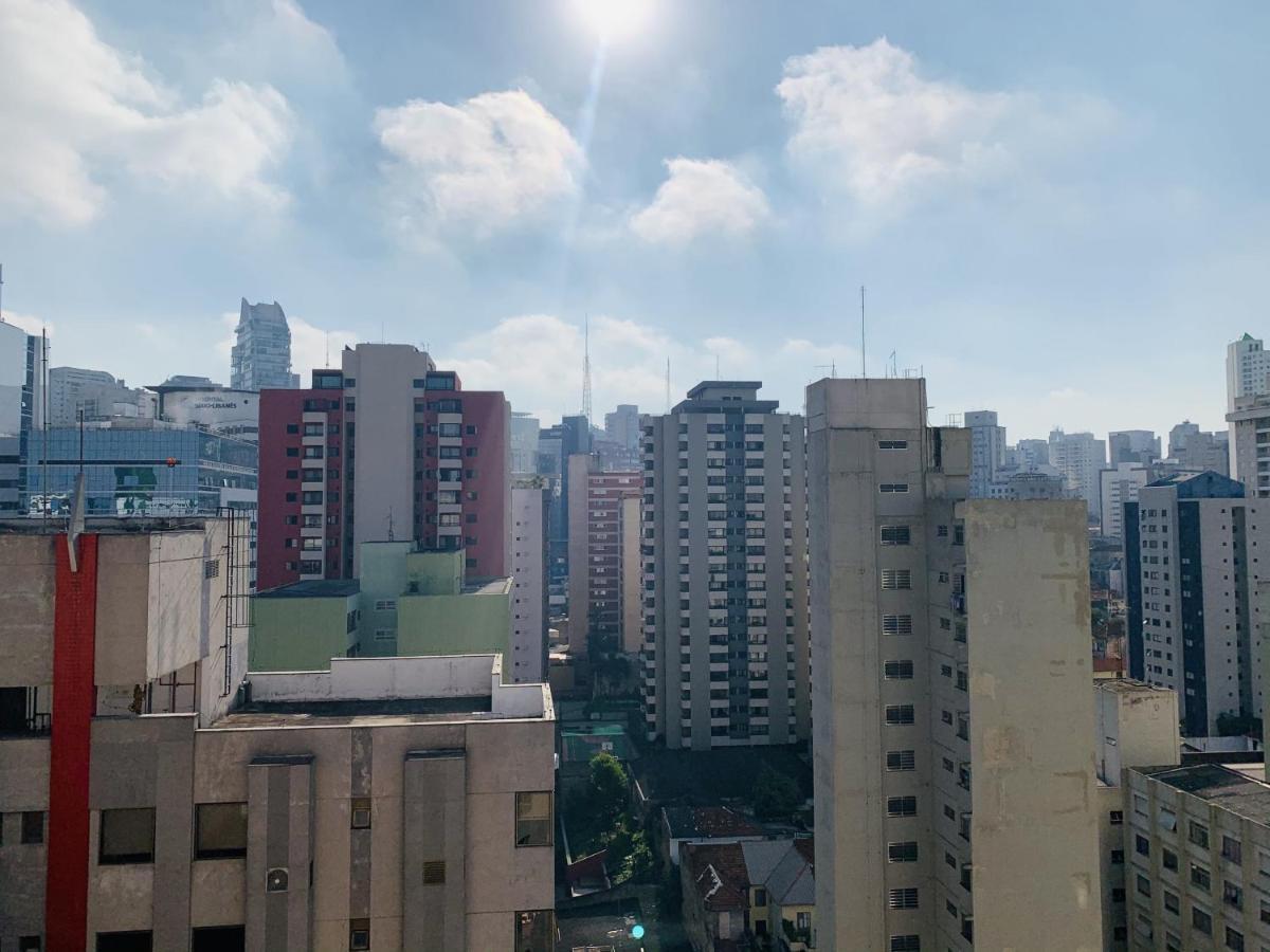 Studio A 50 Mts Do Hosp Sirio Libanes San Paolo Esterno foto