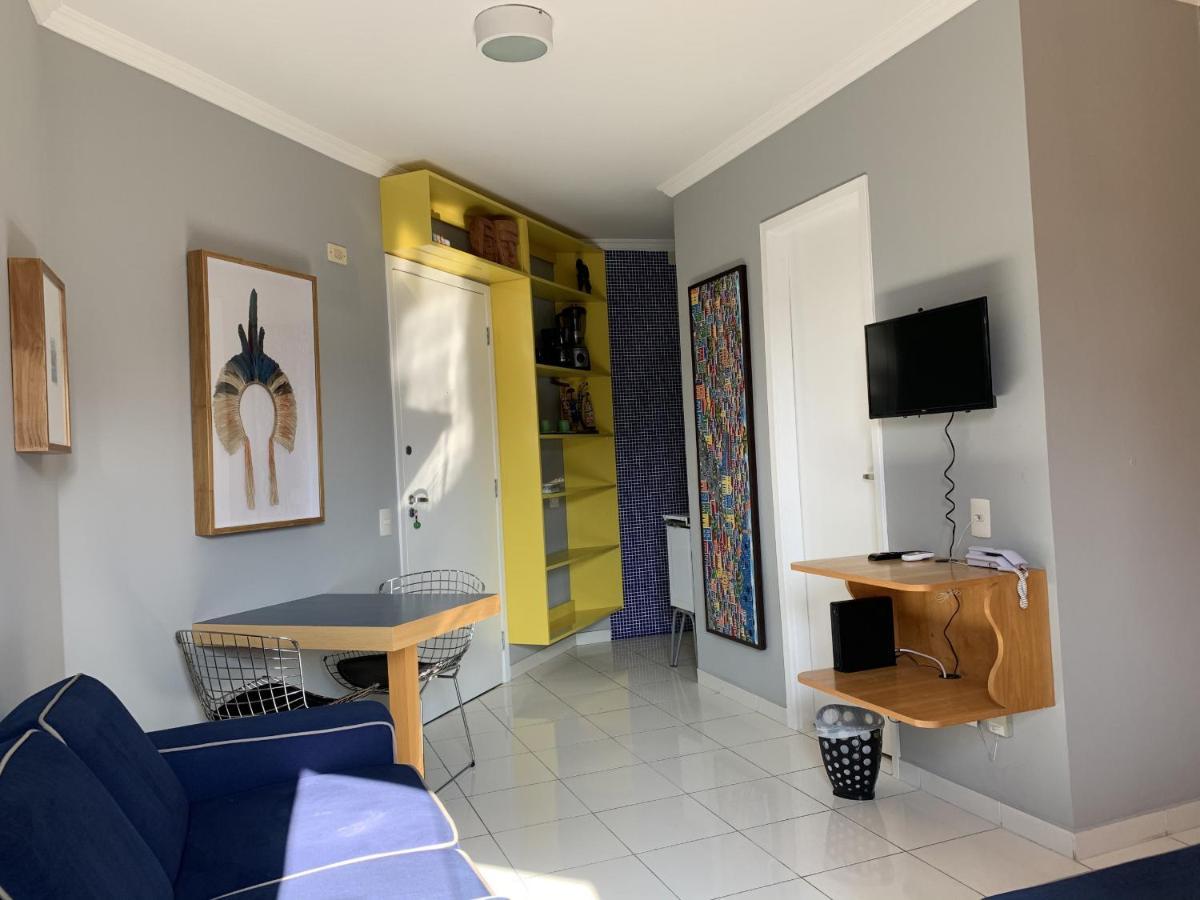 Studio A 50 Mts Do Hosp Sirio Libanes San Paolo Esterno foto
